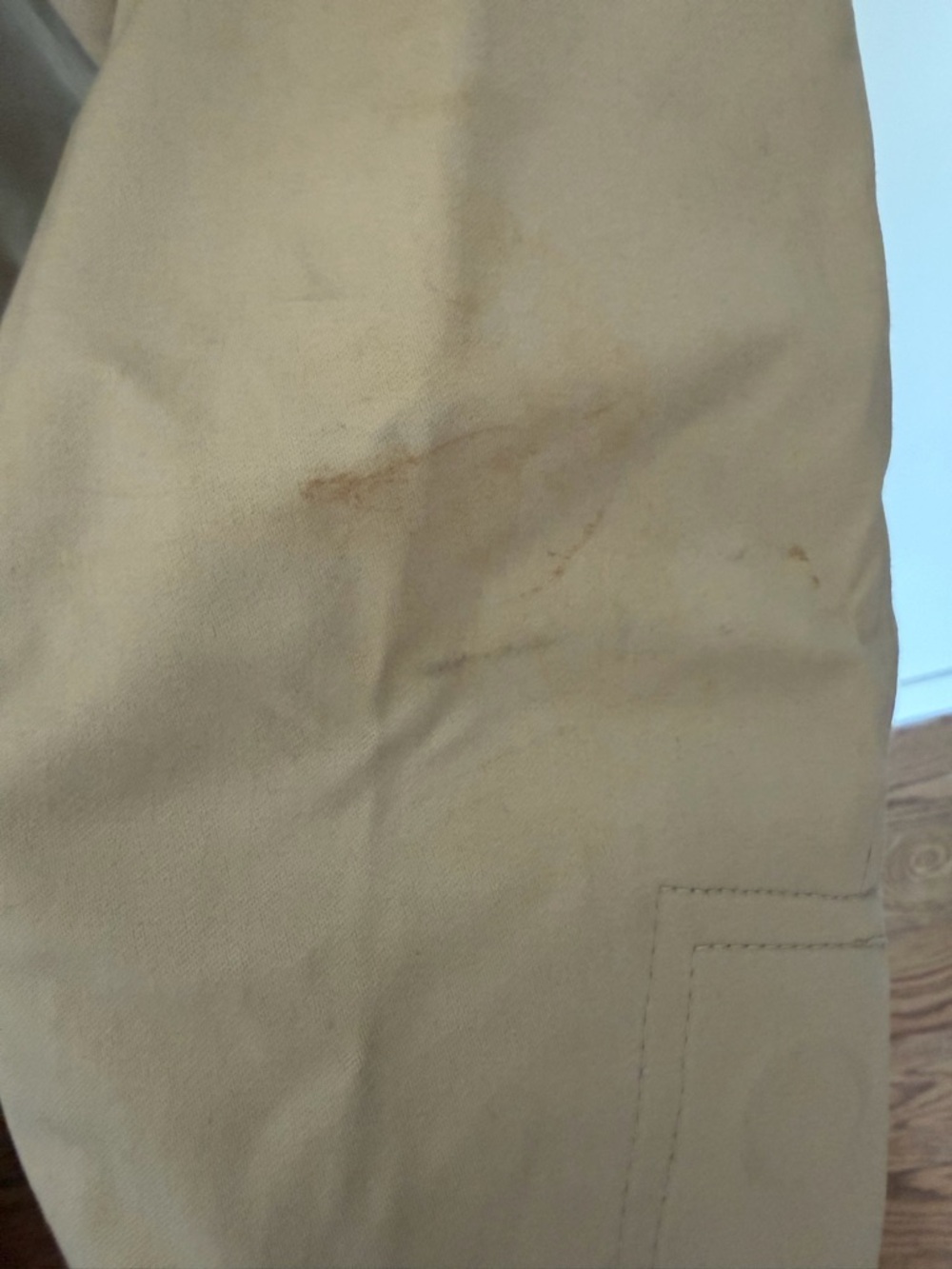 Coach Beige Single-Breasted Trench Coat - Picture 11 of 12